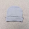 GORRO BEBÉ ALGODÃO SIMPLES CINZA