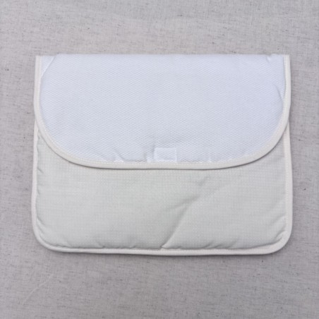 SACO PRIMEIRA ROUPA BEBÉ PARA PINTAR AMARELO BOLINHAS