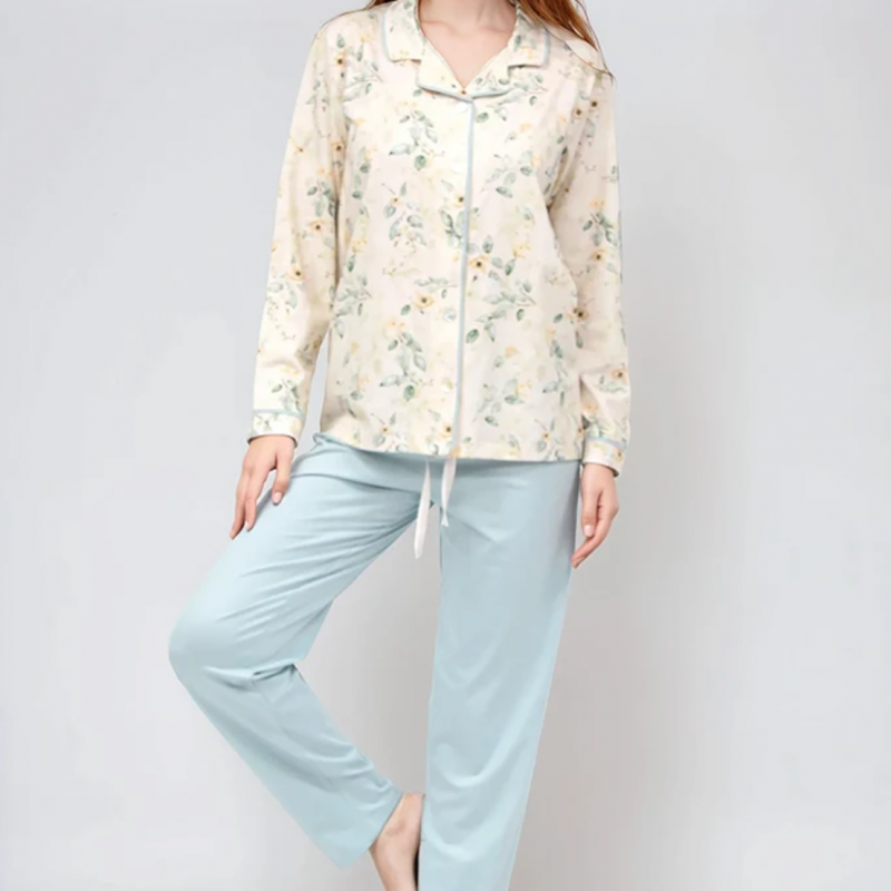 PIJAMA SENHORA MANGA COMPRIDA MS3720  TAM M SONIA
