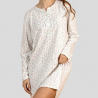 CAMISA DE NOITE SENHORA FLORES TAM L PELICAN