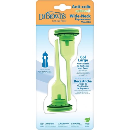 KIT SUBSTITUIÇÃO OPTION+ BOCA LARGA 270ml DR BROWNS