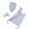 SET DOUDOU + BANDANA + MODEDOR AZUL INTERBABY