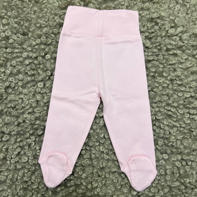 CALÇA BEBÉ SEM CARDA ROSA 0m