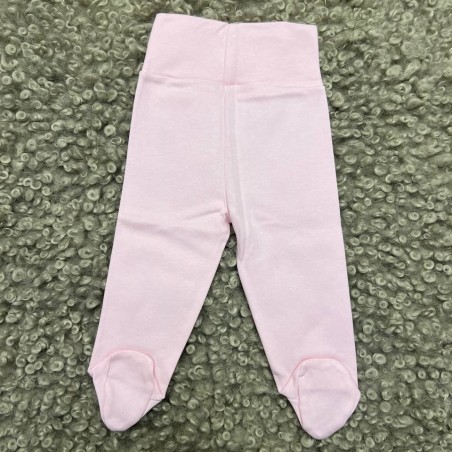 CALÇA BEBÉ SEM CARDA ROSA 0m