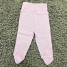 CALÇA BEBÉ SEM CARDA ROSA 0m