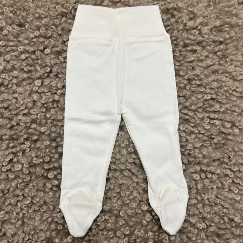 CALÇA BEBÉ SEM CARDA BRANCO 6m