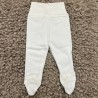 CALÇA BEBÉ SEM CARDA BRANCO 6m