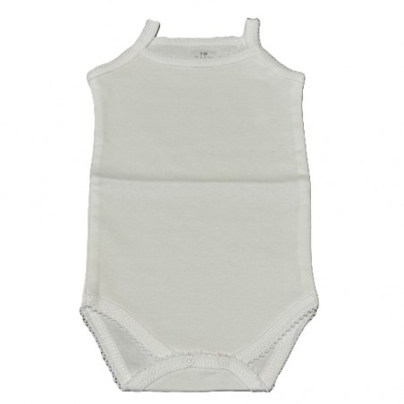 BODY BEBE ALÇAS ALGODÃO 1m