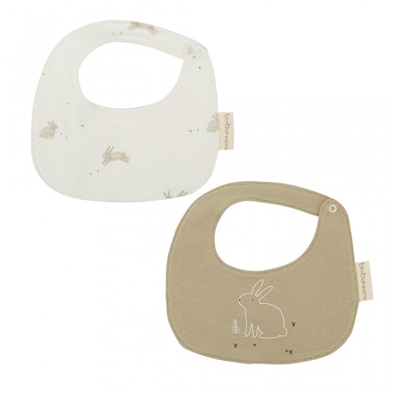 PACK 2 BABETES 19X19 BUNNY BIMBIDREAMS