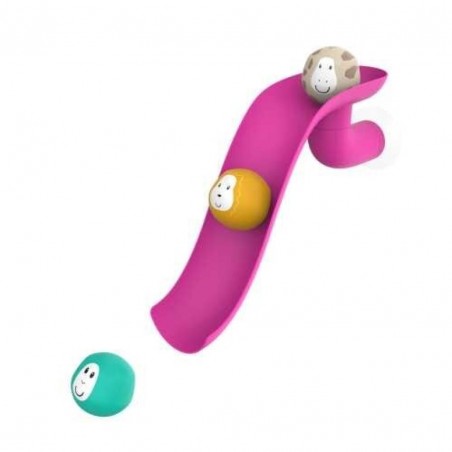 BRINQUEDO BANHO TOBOGAN ROSA MATCHSTICK MONKEY 6m+
