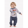 PIJAMA BEBE/CRIANÇA 20455 AZUL SEM CARDA 18m SARI