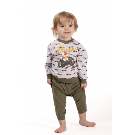 PIJAMA BEBE/CRIANÇA 2387 SEM CARDA 12m SARI