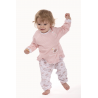 PIJAMA BEBE/CRIANÇA 20443 ROSA SEM CARDA 24m SARI