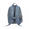 MOCHILA ESCOLAR MÉDIA + PORTA CHAVES CROC