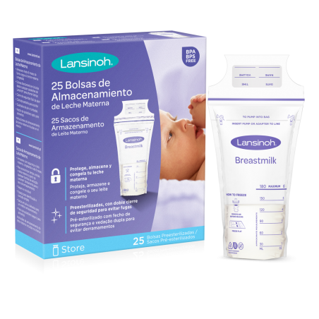 SACOS LEITE MATERNO (25 unid) LANSINOH