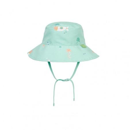 CHAPEU COM PROTEÇÃO UV50+ JEALLYFISH 6-18m SARO