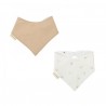 PACK 2 BANDANAS BAMBO CIEL BIMBIDREAMS