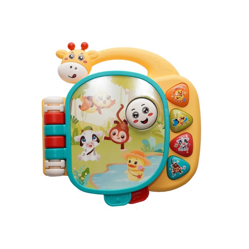 LIVRO GIRAFA MUSICAL 12m+ BO JUNGLE