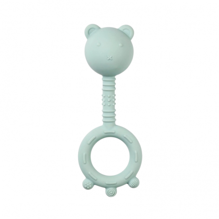 MORDEDOR / ROCA SILICONE URSO VERDE ÀGUA NATTOU