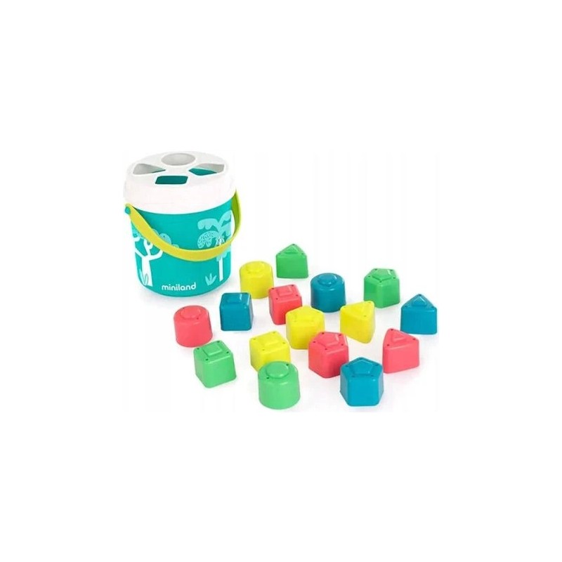 BALDE ATIVIDADES COM FORMAS ENCAIXE MINILAND