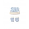 GORRO + LUVAS AZUL 0-1M TOUS