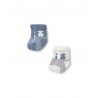 PACK 2 PAR MEIAS BEBE 2303 AZUL TOUS