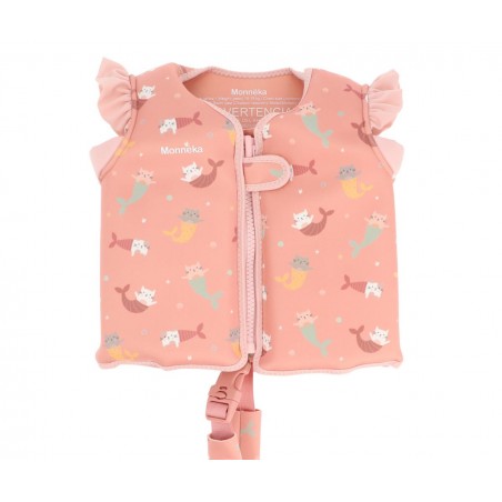 COLETE FLUTUADOR MERMAID CATS 3/6 ANOS MONNEKA