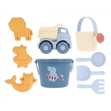 CONJUNTO BRINQUEDOS PRAIA HIPPOS MONNEKA