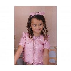 FITA PARA CABELO STRIPES & BLUSH MONNEKA