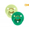 2 CHUPETAS BIBS BABY MATCHA/CACTUS 6-18M