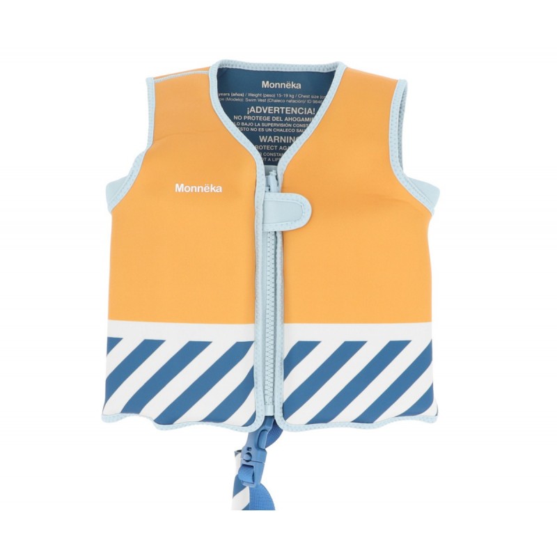 COLETE FLUTUADOR STRIPES BLUE & BEYOUND 2/3 ANOS MONNEKA