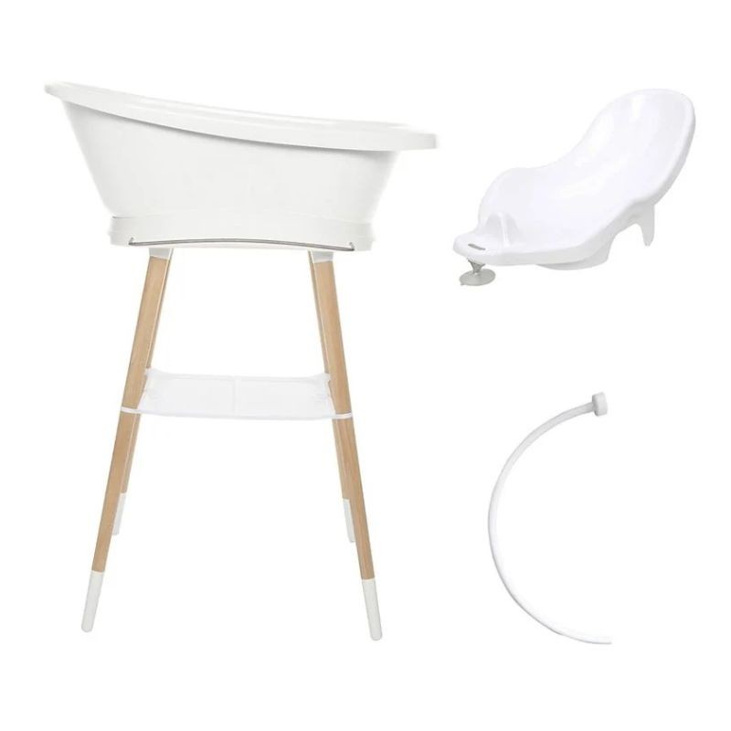 CONJUNTO BANHEIRA SENSE LED BRANCO BEBEJOU