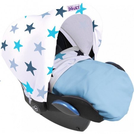 MANTA DUPLA FACE 70X85 - ESTRELAS AZUL