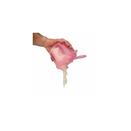 DISPENSADOR DE LEITE EM PÓ ROSA