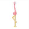 ESCOVA DE DENTES FLAMINGO DR BROWN`S (1-4 ANOS)