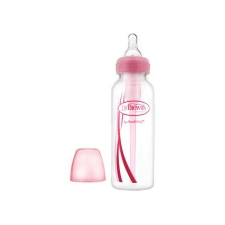BIBERAO BOCA ESTREITA ROSA 250ML