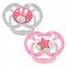 CHUPETAS ADVANTAGE NOTURNAS DR BROWN`S 6-18m ROSA