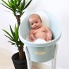 BANHEIRA SHNUGGLE AQUA APOIO BRANCO COM DRENO